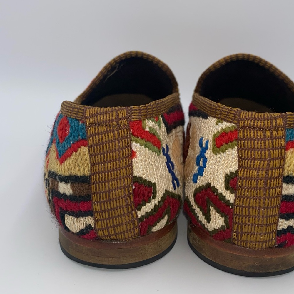 Artemis Mens Kilim Wool Tapestry Slip On Smoking Shoes Driving Loafers 44   HH09 - Picture 6 of 10